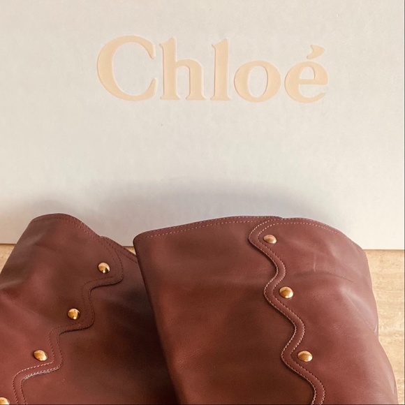 CHLOE - Quaylee over-the-knee boots - Picture 3 of 12